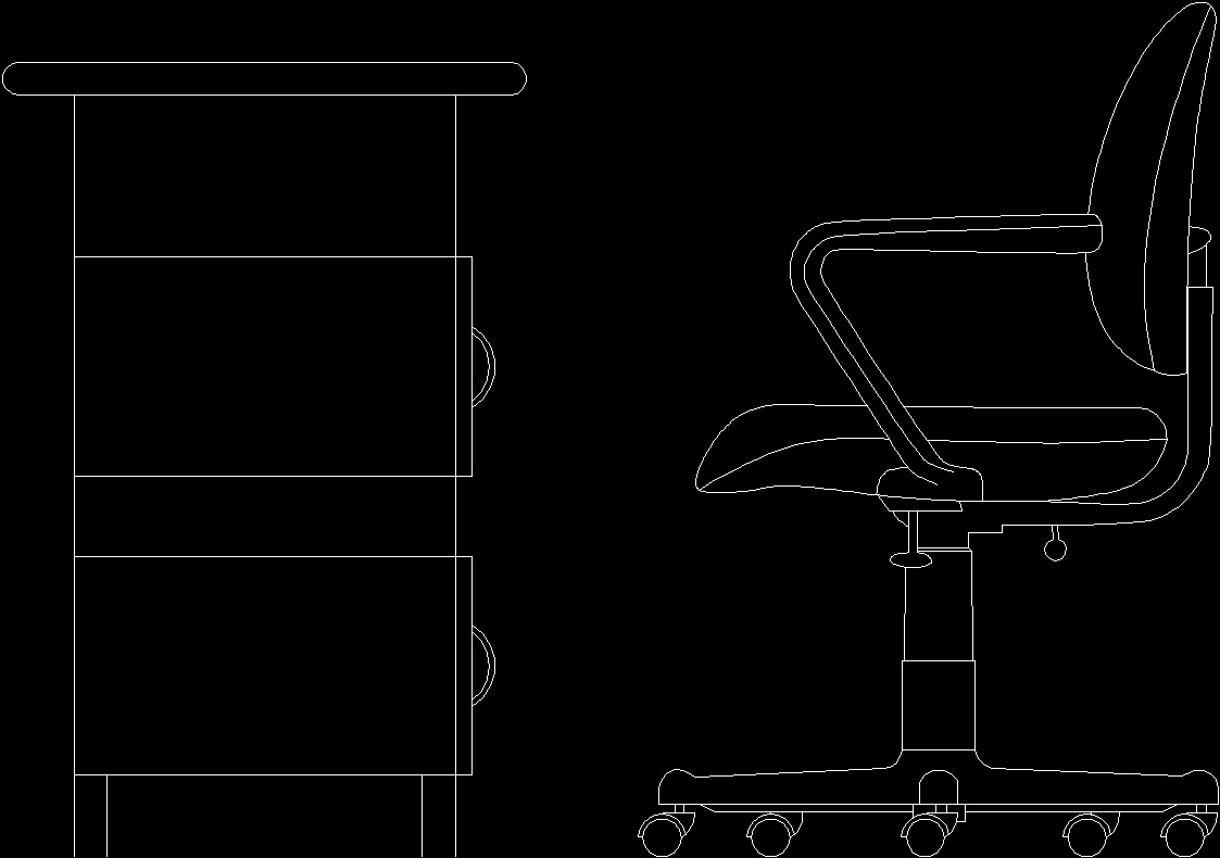 Elevations Furniture DWG Elevation for AutoCAD  Designs CAD
