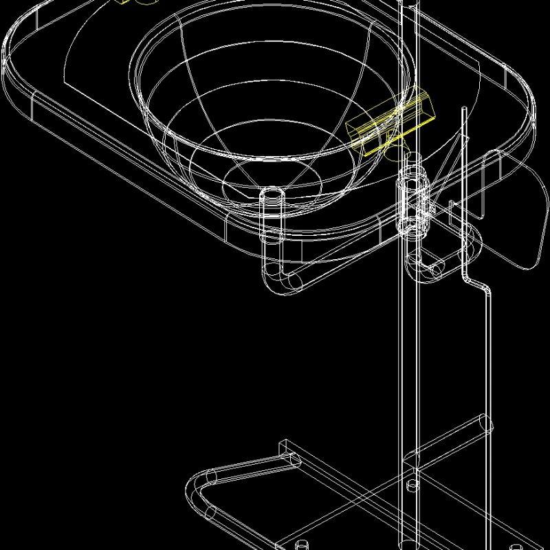 Eye Wash Station CAD Block