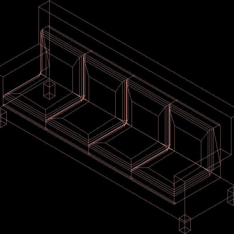 Мебель для autocad 3d