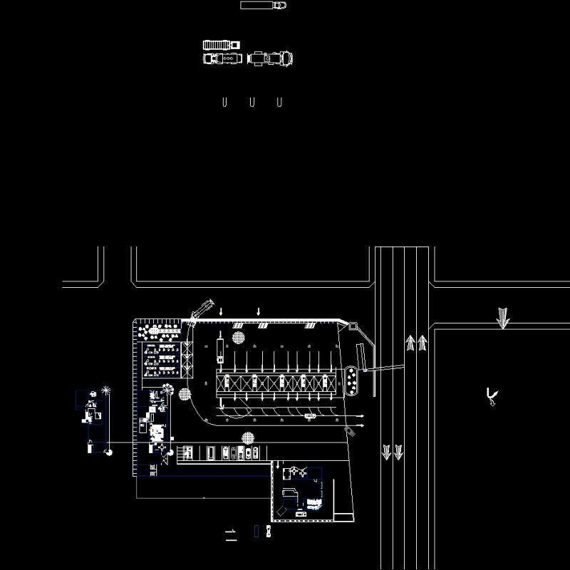 Gas Station DWG Block for AutoCAD • Designs CAD