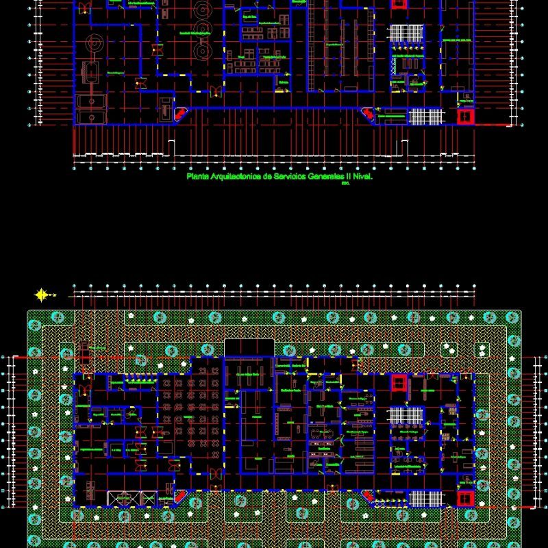 Hospital DWG Block for AutoCAD • Designs CAD