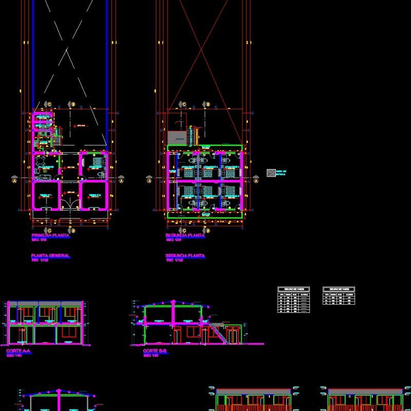 Housing Accommodation DWG Block for AutoCAD • Designs CAD