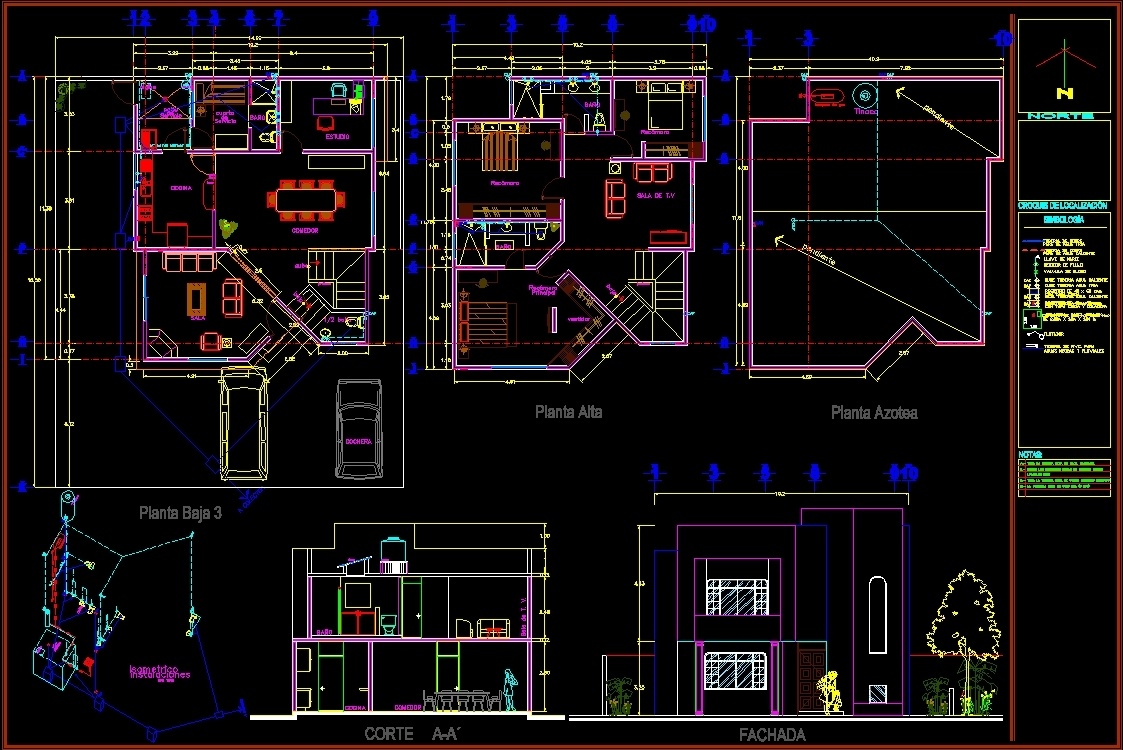 Проект в dwg