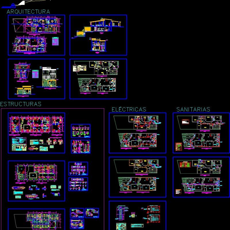 Housing With Dentistry DWG Block for AutoCAD • Designs CAD