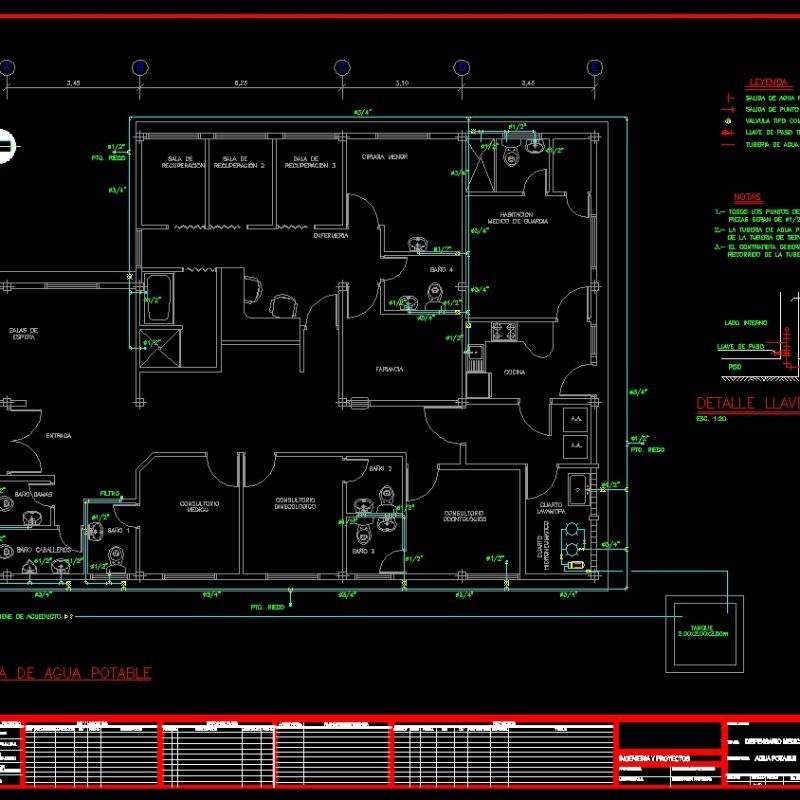 Medical Clinic DWG Block for AutoCAD • Designs CAD