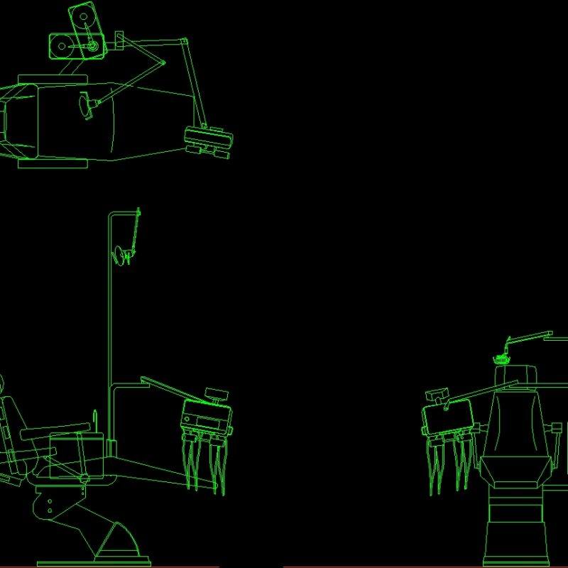 Medical Dental Chair DWG Block for AutoCAD • Designs CAD