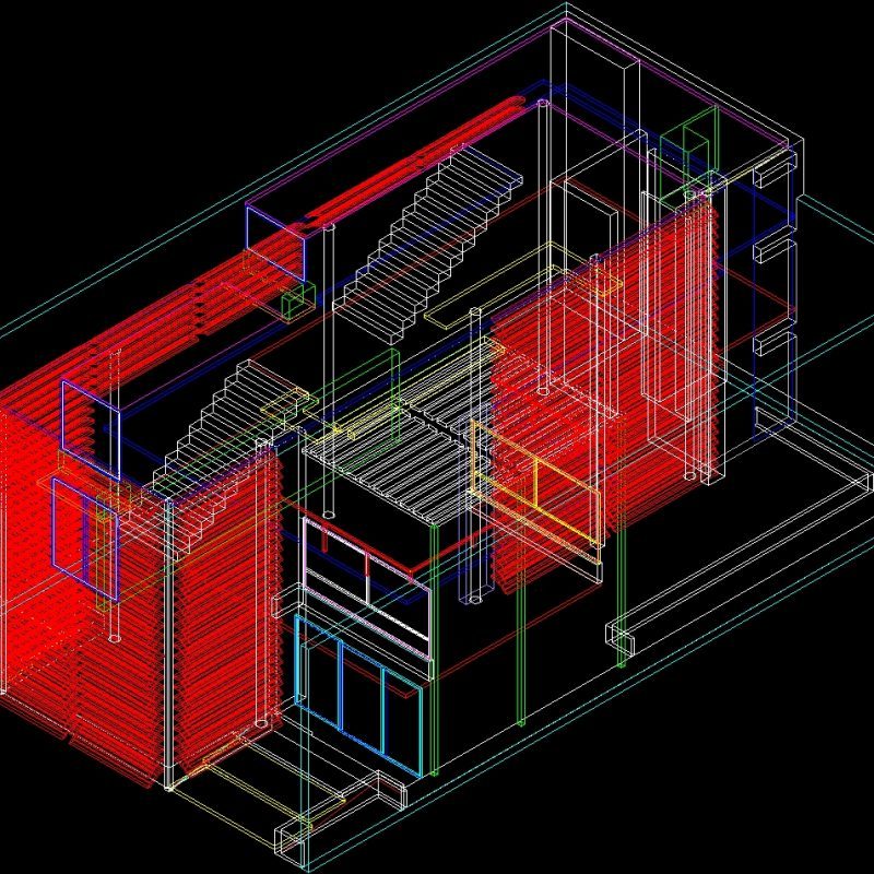 Offices Cadavid 3D DWG Full Project for AutoCAD • Designs CAD