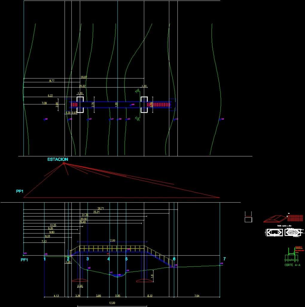 Peatonal Gangplank DWG Block for AutoCAD • Designs CAD