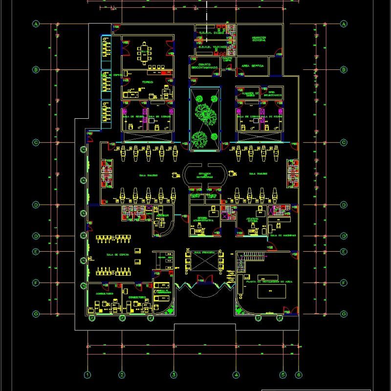 Plant - Hemodialysis DWG Block for AutoCAD • Designs CAD