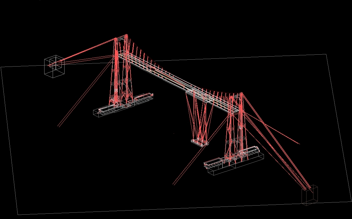 Portugalete Bridge 3D DWG Model for AutoCAD  Designs CAD