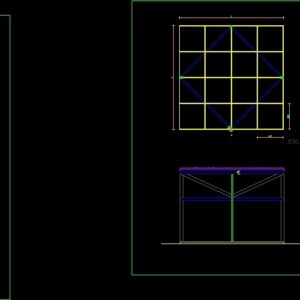 Quiosco Rvt File Quiosco DWG Section for AutoCAD | Designs CAD