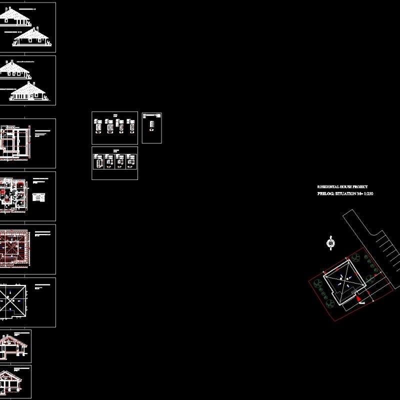 Residential House DWG Block for AutoCAD • Designs CAD