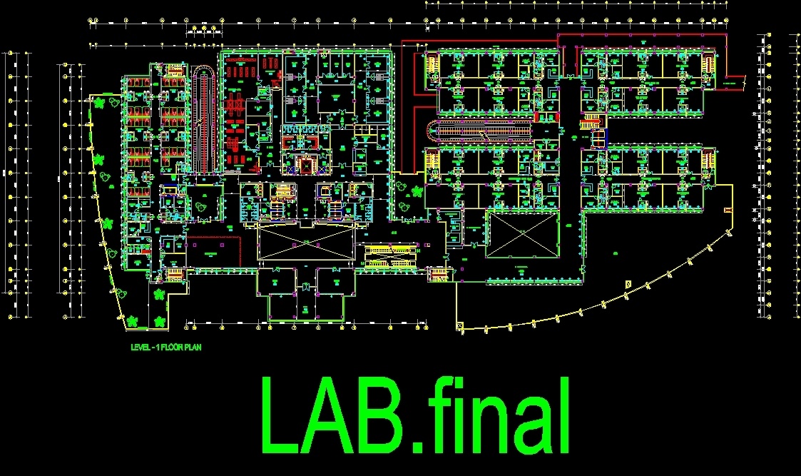 Rumah Sakit Gedung DWG Block for AutoCAD  Designs CAD