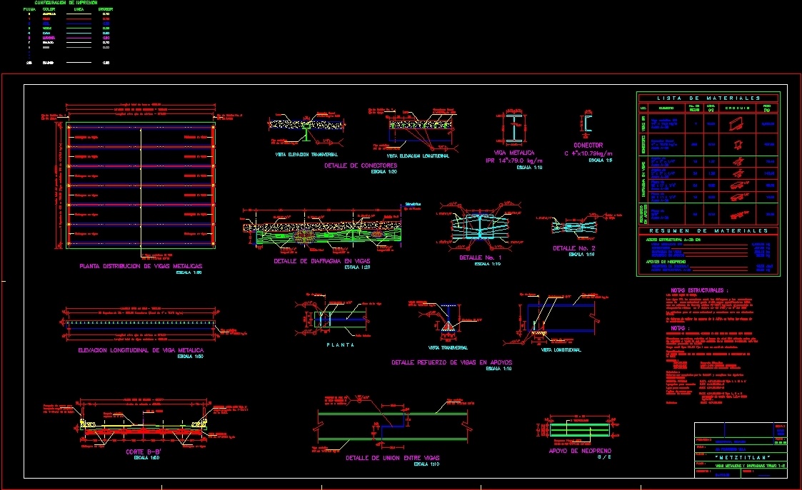 Tulancingo Bridge DWG Detail for AutoCAD • Designs CAD