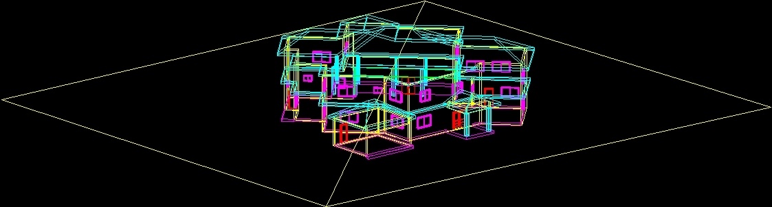 Unifamily Housing DWG Block for AutoCAD • Designs CAD