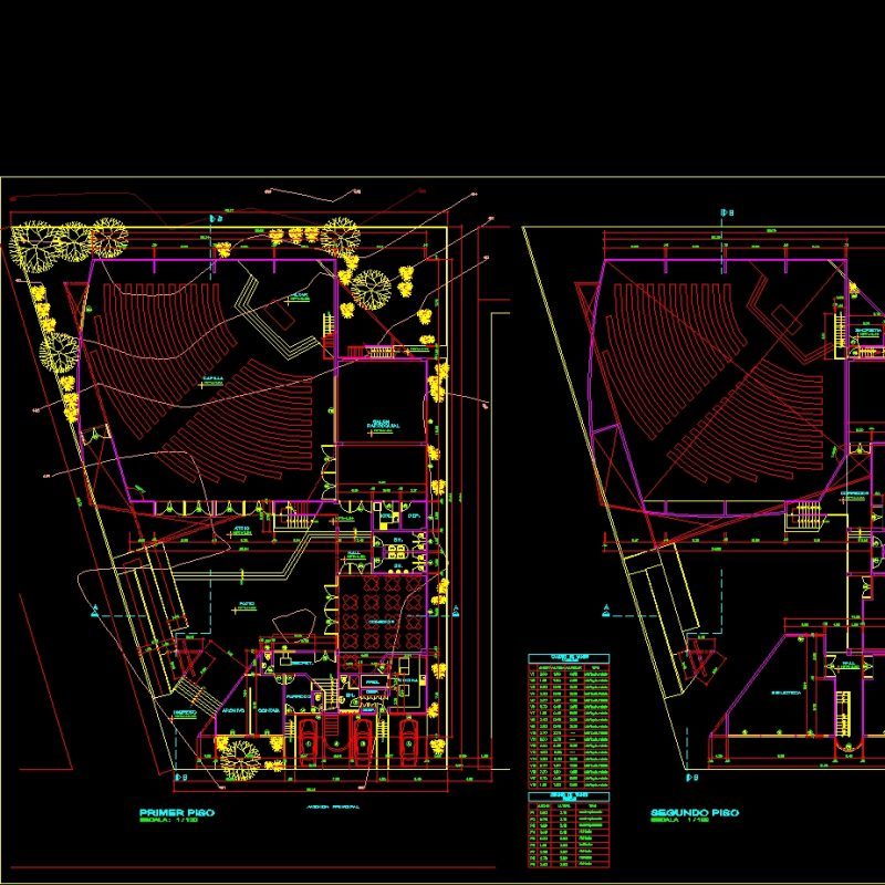 Chapel DWG Block for AutoCAD • Designs CAD