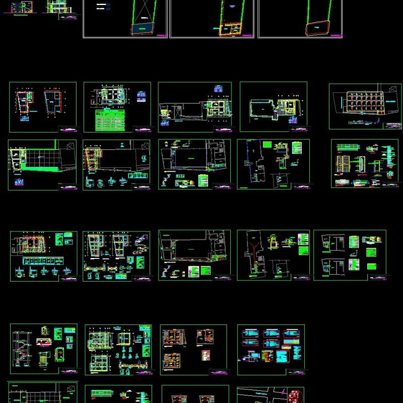 Child Hostel DWG Detail for AutoCAD • Designs CAD