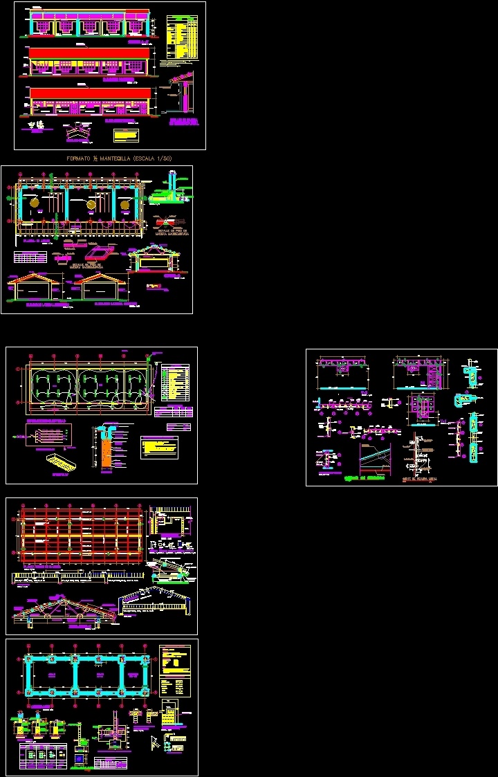 Classrooms - Project - Details DWG Full Project for AutoCAD • Designs CAD