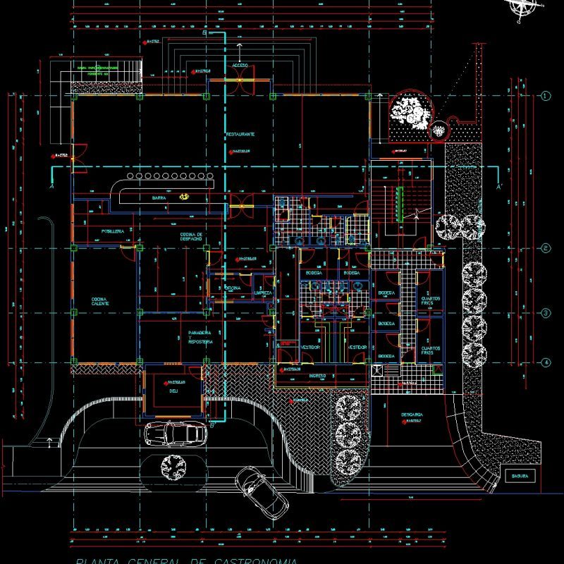 Gastronomy Faculty DWG Block for AutoCAD • Designs CAD