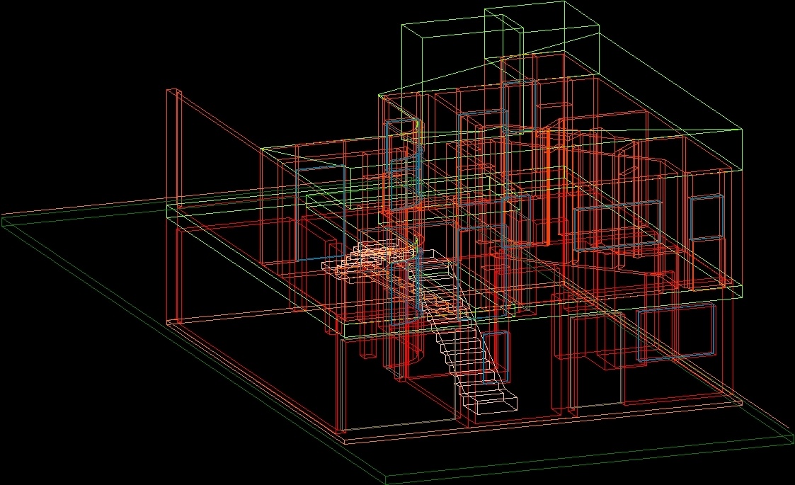 Home 3D DWG Model for AutoCAD • Designs CAD