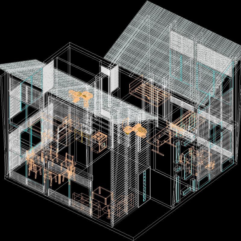 Houses DWG Block for AutoCAD • Designs CAD