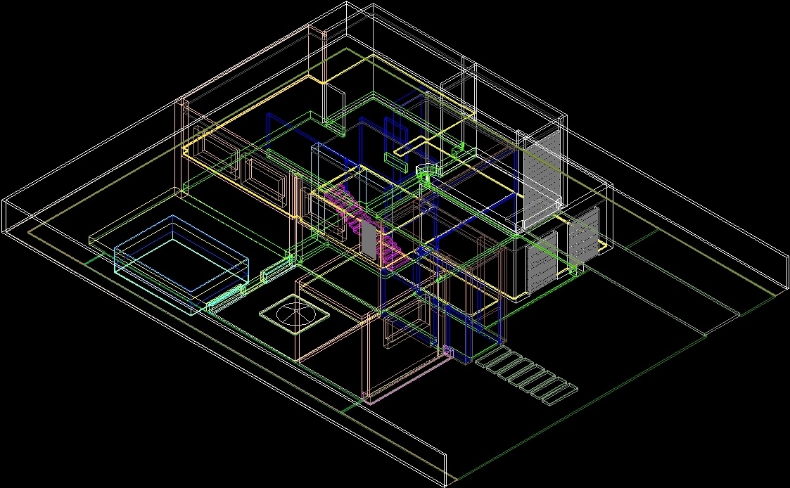 Housing Interest Mean 3D DWG Model for AutoCAD • Designs CAD