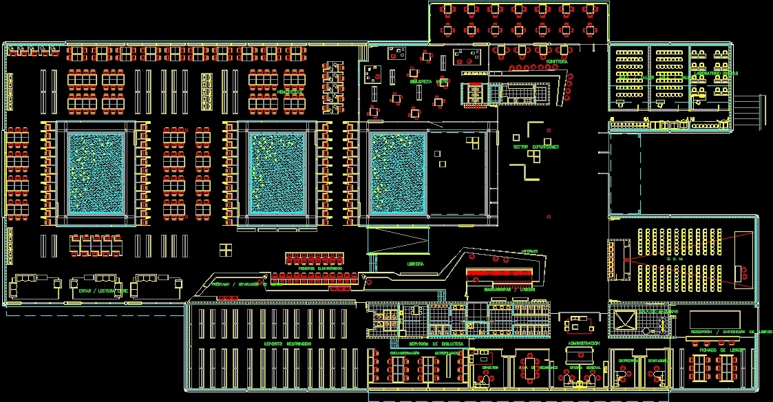 Library Dwg Block For Autocad 23840 