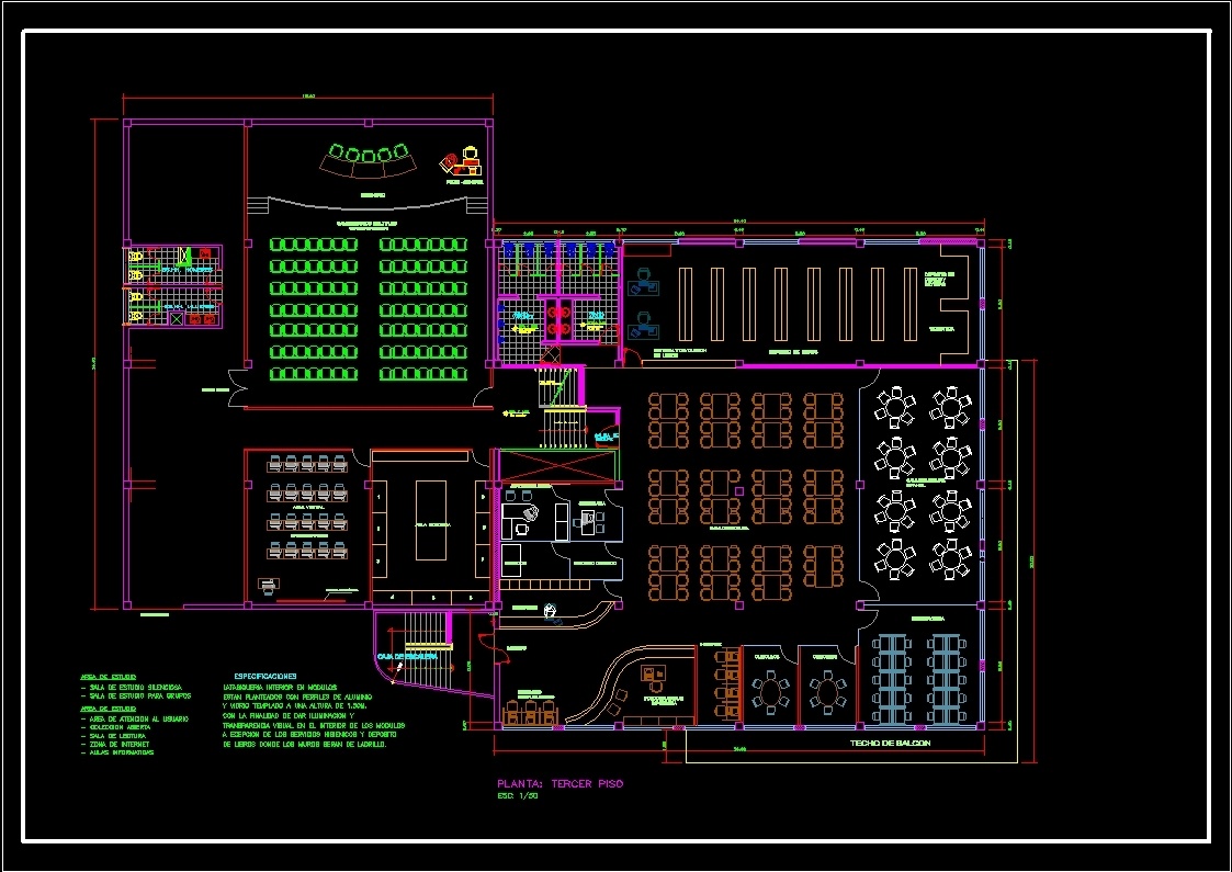 Library Dwg Full Project For Autocad 99941 