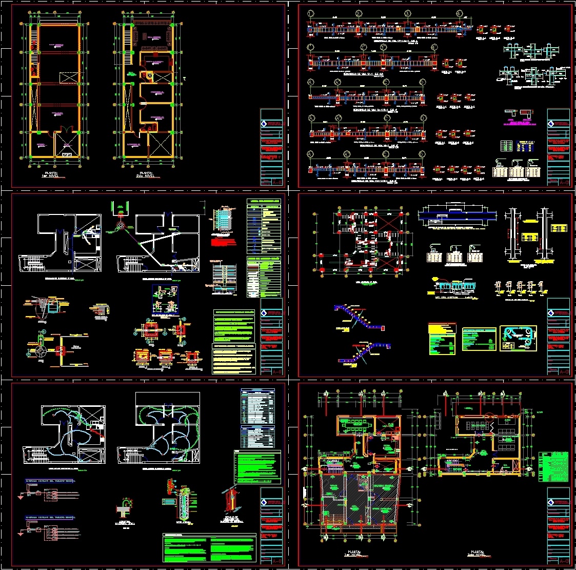 Parish House DWG Section for AutoCAD • Designs CAD