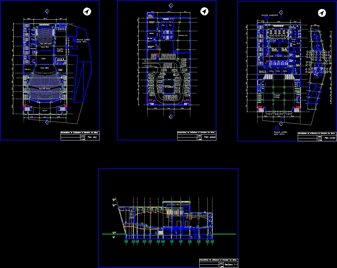 Philharmonic Hall DWG Full Project for AutoCAD • Designs CAD