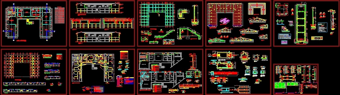 Project Boarding DWG Full Project for AutoCAD • Designs CAD