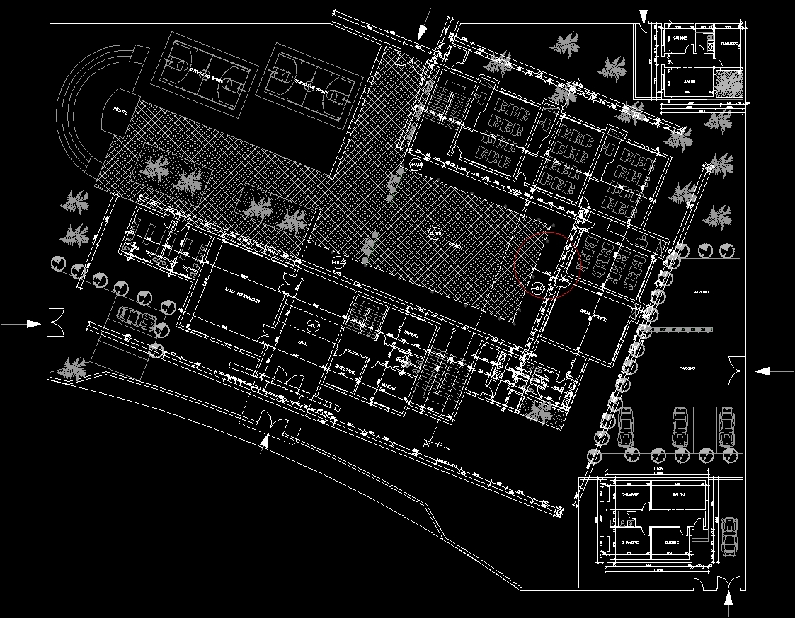 School Of Architecture DWG Plan for AutoCAD  Designs CAD
