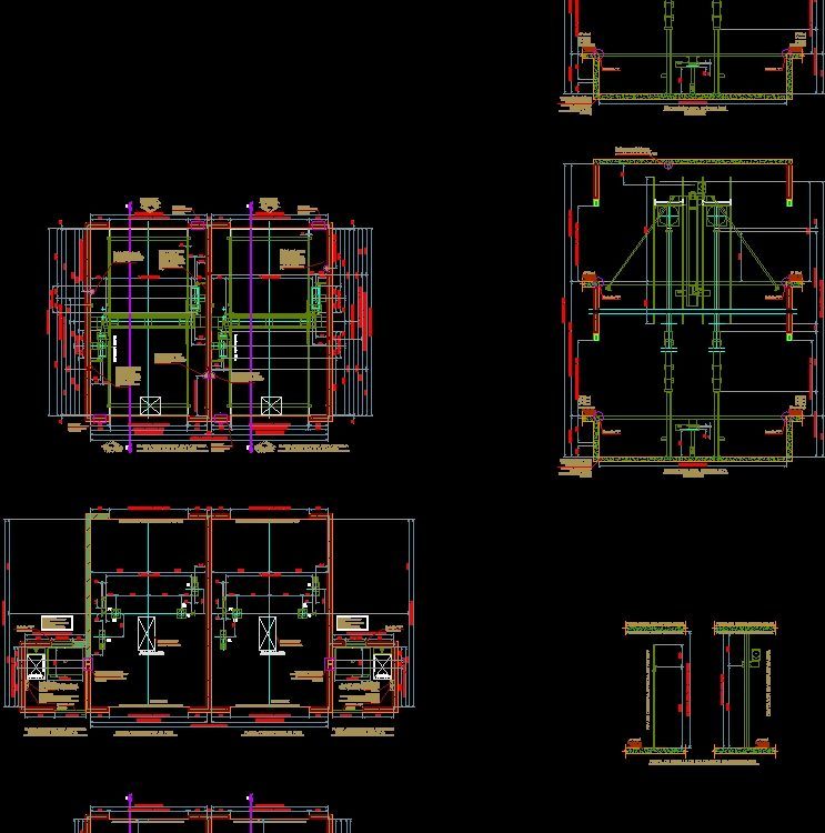 Car Lift DWG Section for AutoCAD • Designs CAD