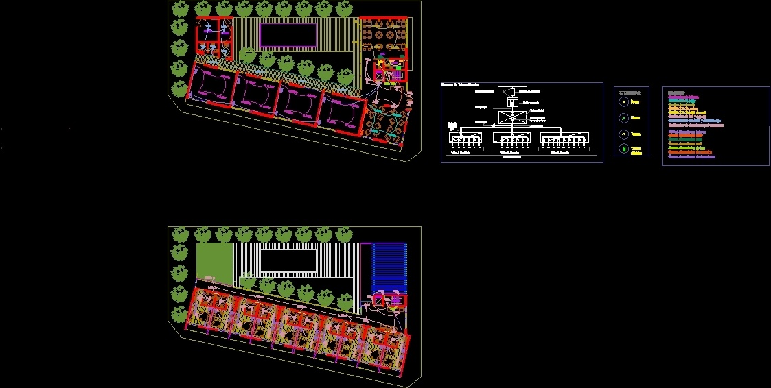 Hosteria Heating Radiators DWG Block for AutoCAD • Designs CAD