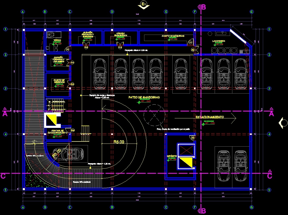 Parking DWG Full Project for AutoCAD  Designs CAD
