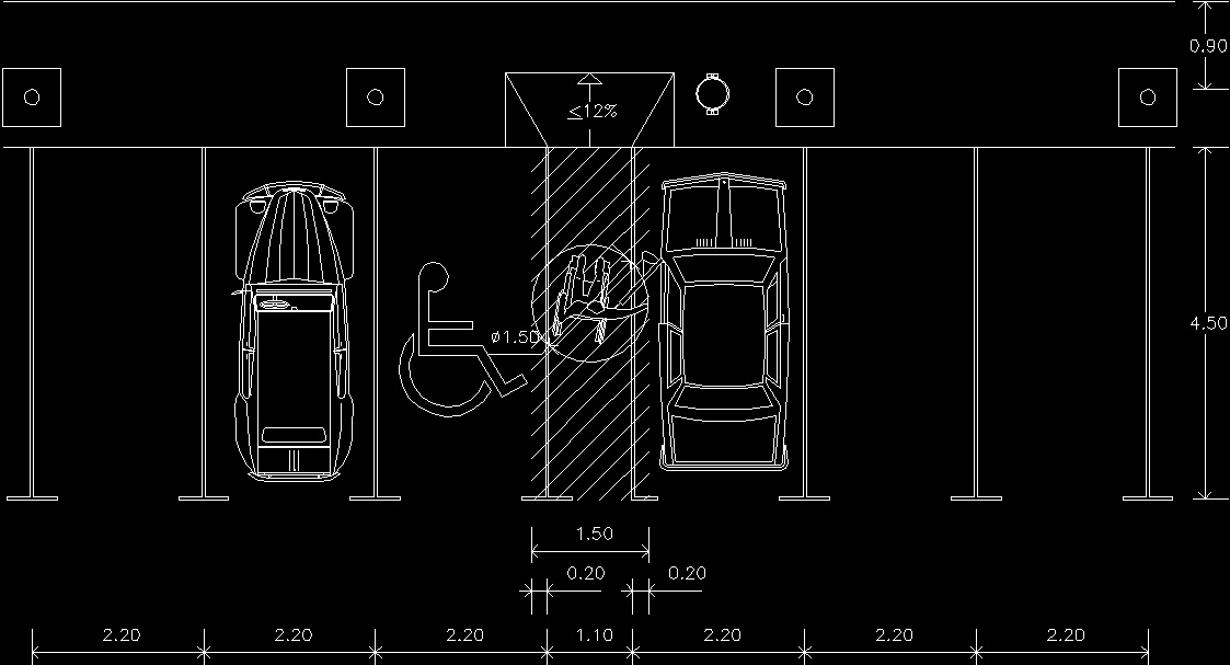 Гараж проект dwg