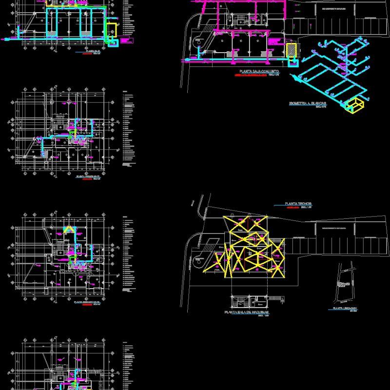 Tv Radio Station Project DWG Full Project for AutoCAD • Designs CAD