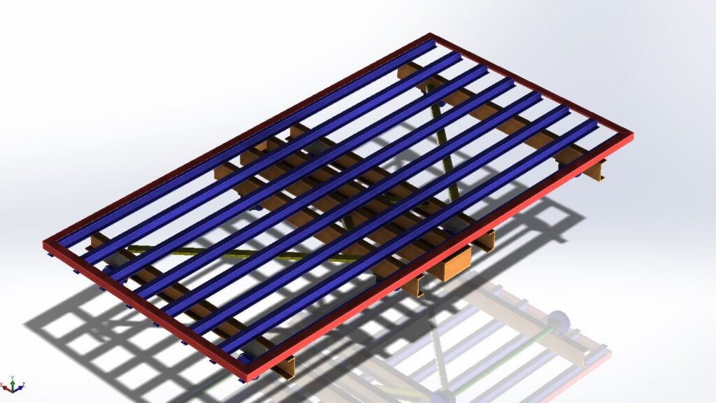 Double – Kiln Brick Transfer Cart