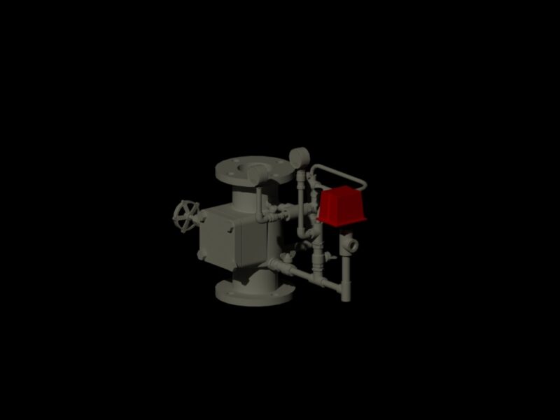 3D Fire Protection Alarm Valve