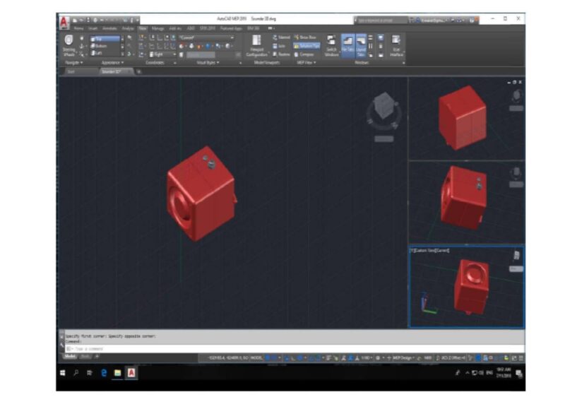 3D Alarm Sounder for a Fire Alarm System