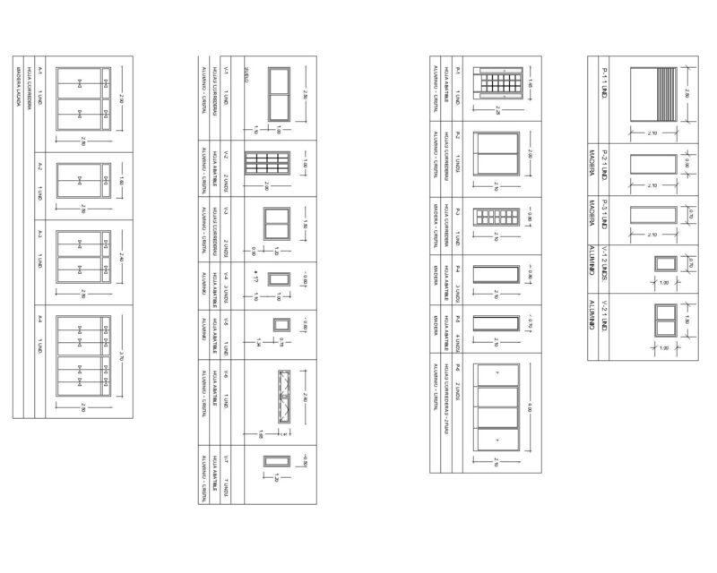 Carpentry 3 – Wood Carpentry, Doors, Window, Closet, Wardrobe, Blind DWG Blocks for AutoCAD
