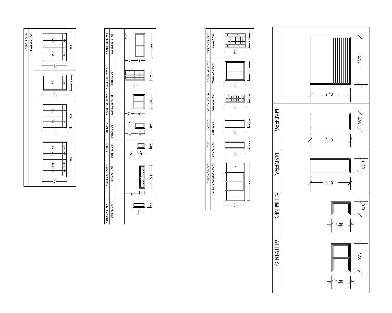 чертежи мебели в dwg