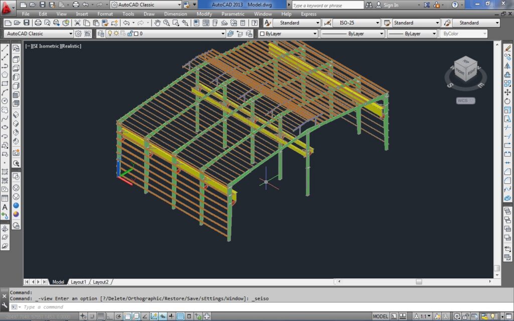 Warehouse DWG for AutoCAD
