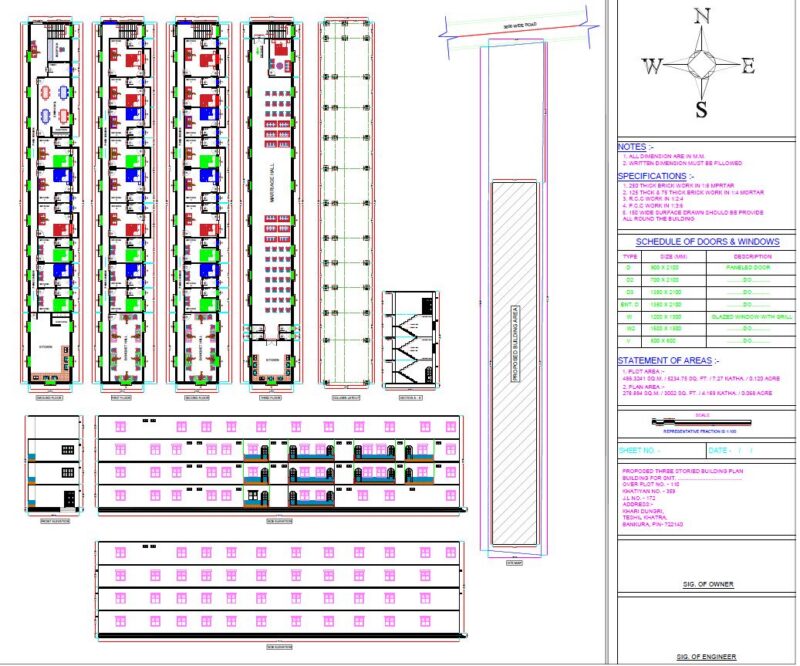 Restaurant Plan DWG for AutoCAD