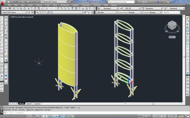 Totem DWG for AutoCAD