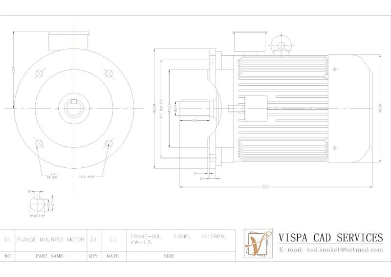 2.0 HP ELECTRIC MOTOR