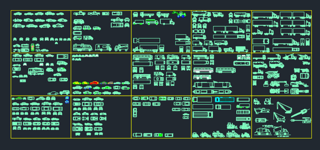 Vehicle CAD Drawings