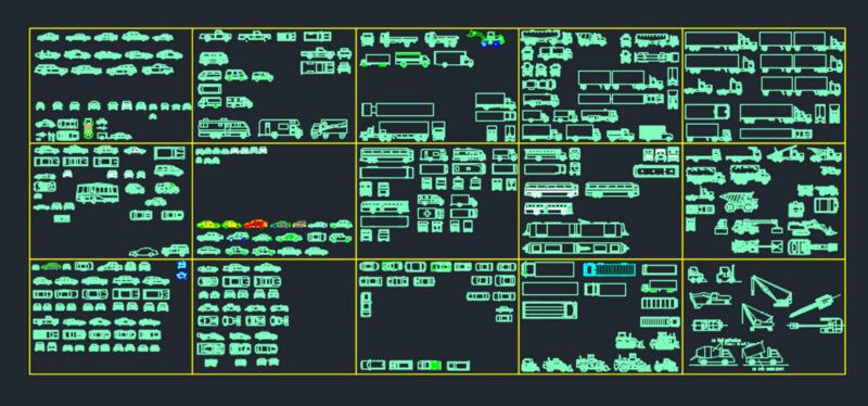 Vehicle CAD Drawings