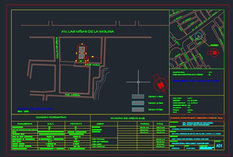 Multifamily Housing (8m x 20 m) 1.Plane of Ubiety and Localization