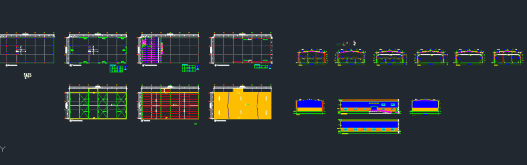Complete Set of Steel Structure Drawing